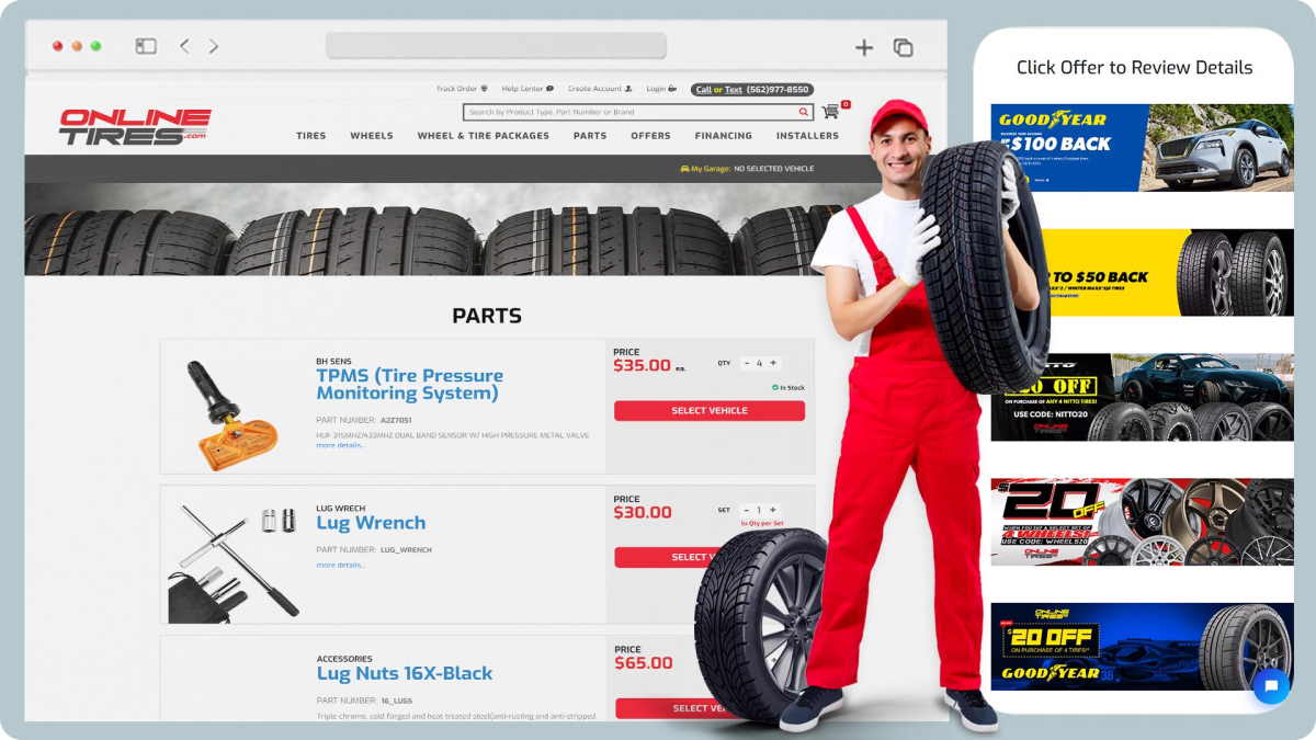 Online Tires Store